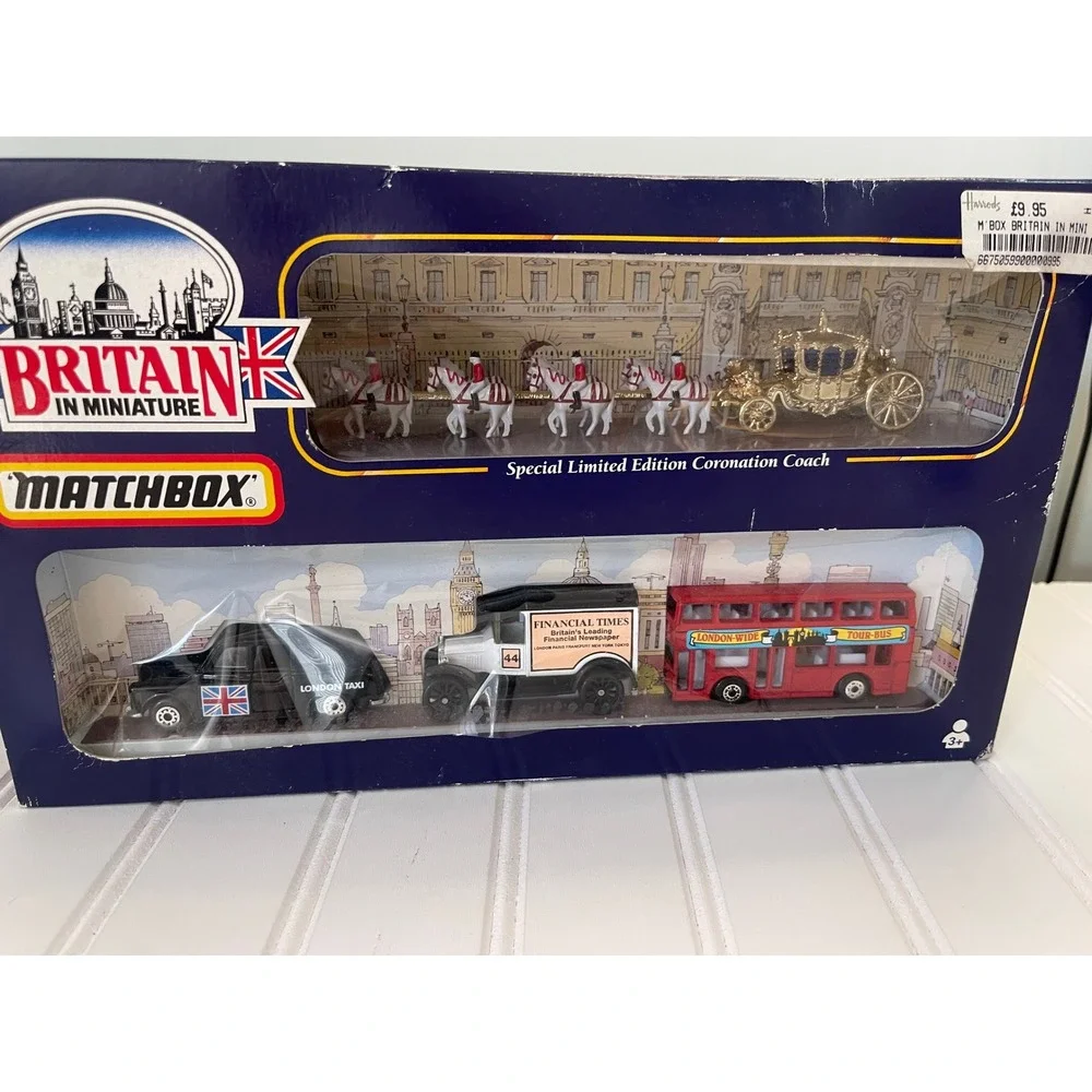 Matchbox Britain in Miniature Coronation Coach Set Harrods Exclusive 1993 VTG